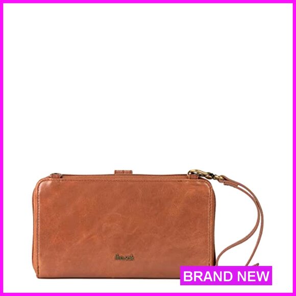 Leather Crossbody Bag with Smartphone Pocket & Card Slots - Picture 6 of 7